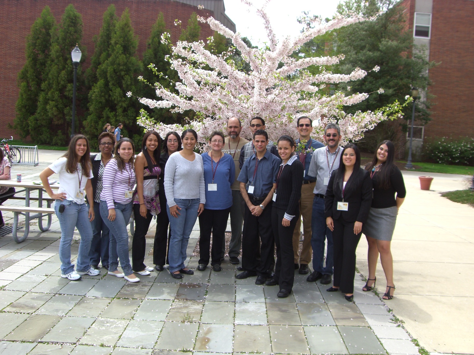 URMAA and PREM students and faculty in the 2008 NCUR meeting at Sallisbury, Maryland